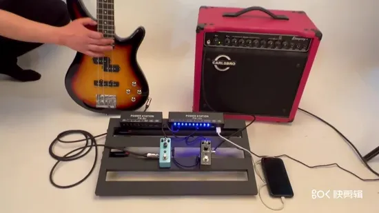 Power Supply Station Distributor 10 Isolated DC Outputs Forguitar Effect Pedal